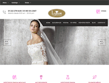 Tablet Screenshot of luxorceremonias.com.mx